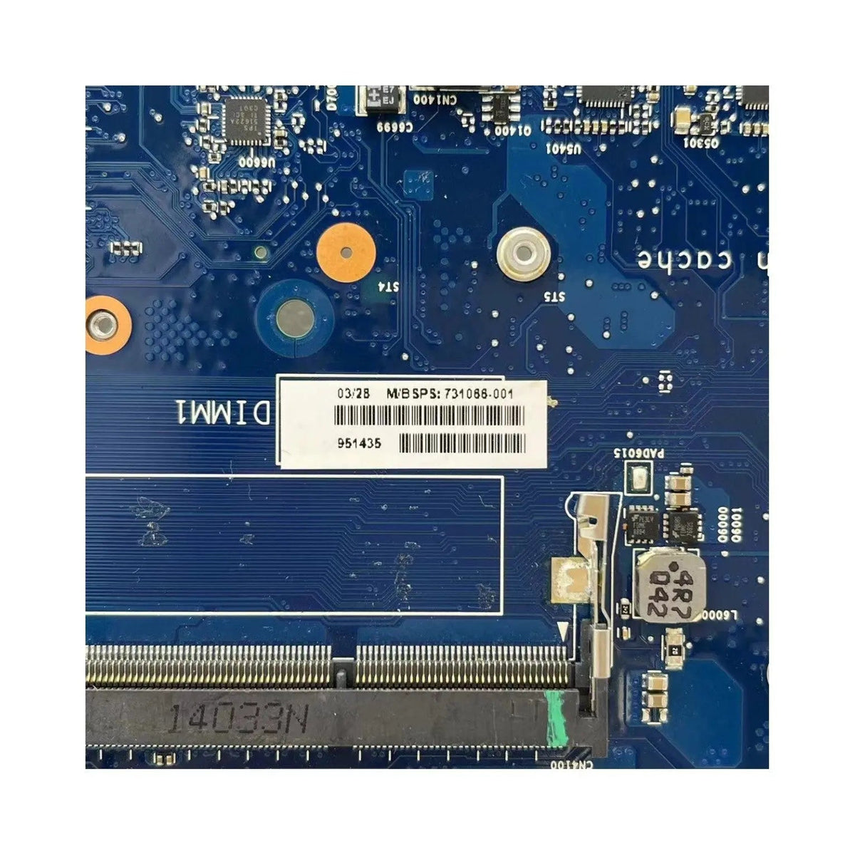 HP EliteBook 820 G1 Motherboard 6050A2560501 731066-601 with i5-4300U CPU - Bighao-era Laptop Part