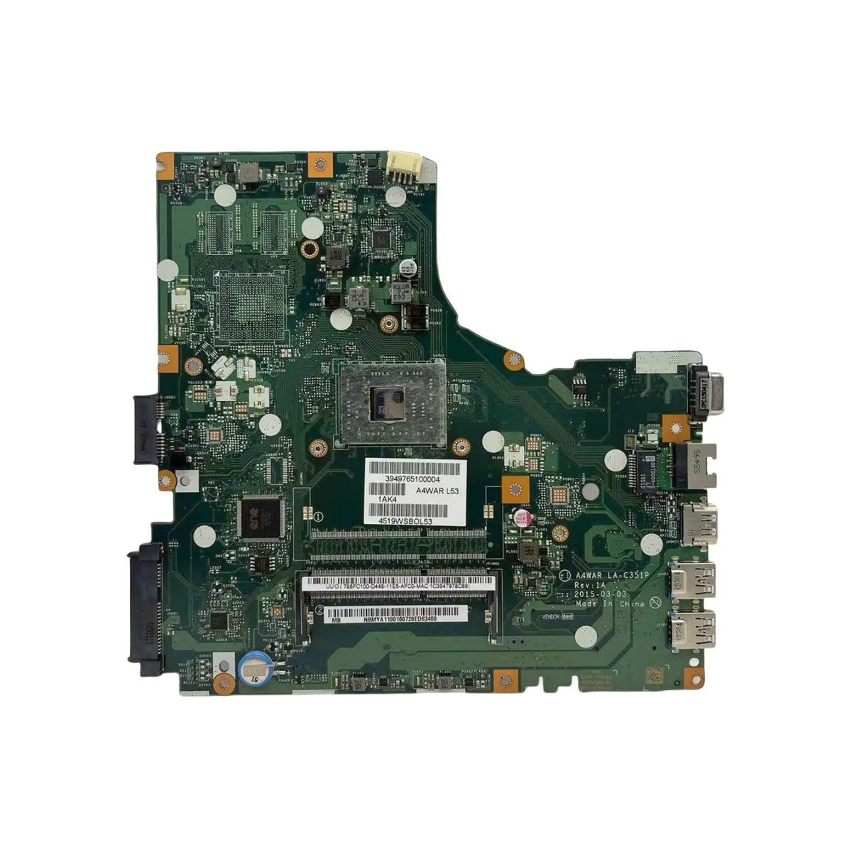 Acer Aspire E5‑422 Motherboard LA-C351P NB.MYA11.001 with AMD A4-7210 CPU - Bighao-era Laptop Part