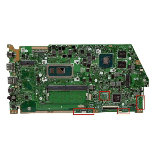 ASUS Vivobook X532FL Motherboard 90NB0MJ0‑R00040 with i5-8265U MX250-2GB 4GB-RAM - Bighao-era Laptop Part