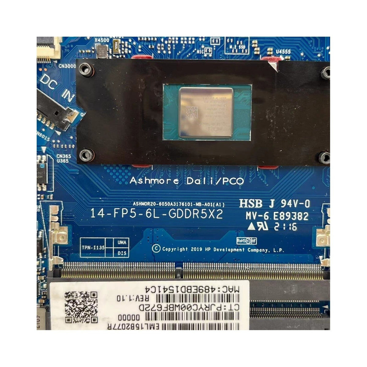 HP 14-DK Motherboard 6050A3176101 L86471-601 with 3050U CPU - Bighao-era Laptop Part