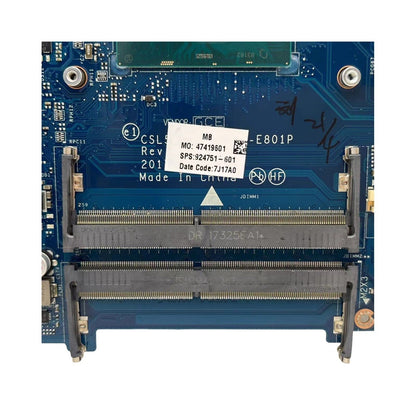 HP Pavilion 15-BS Motherboard LA-E801P 924751-601 with i5-7200U CPU - Bighao-era Laptop Part