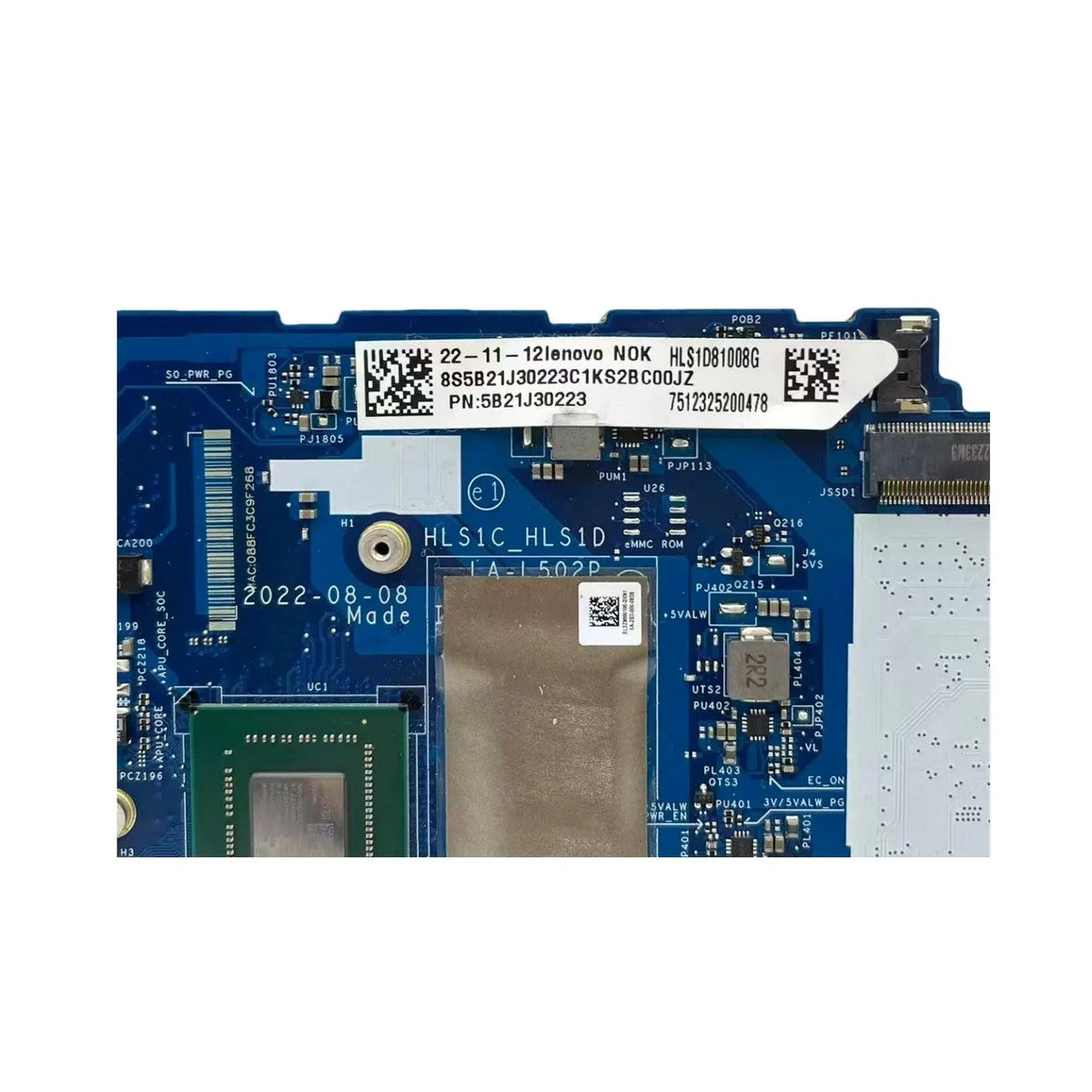 Lenovo IdeaPad 1 15AMN7 Motherboard LA-L502P 5B21J33807 with R5-7520U 8GB-RAM - Bighao-era Laptop Part