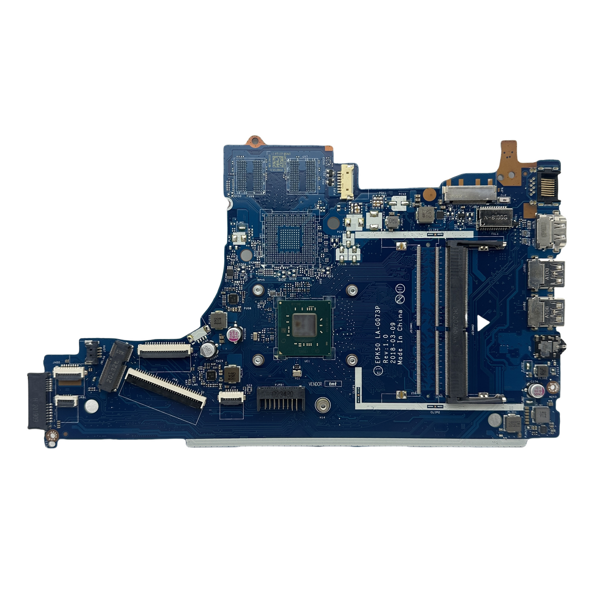 HP 15-DA 15T-DA Motherboard LA-G073P L20375-601 with N4000 CPU DDR4 - Bighao-era Laptop Part