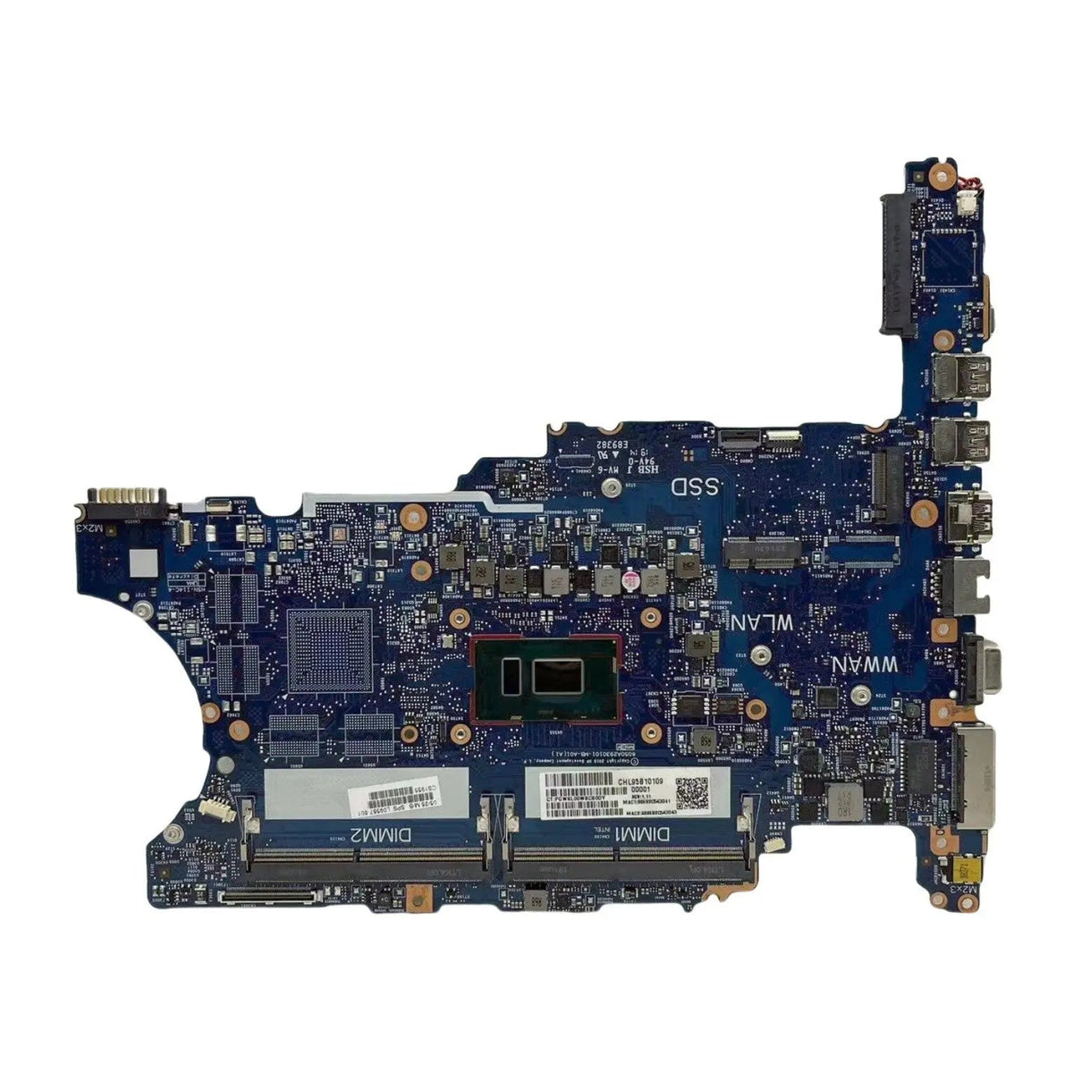 HP Elitebook 640/650 G4 Motherboard 6050A2930101 L09567-601 with i5-8250U CPU - Bighao-era Laptop Part