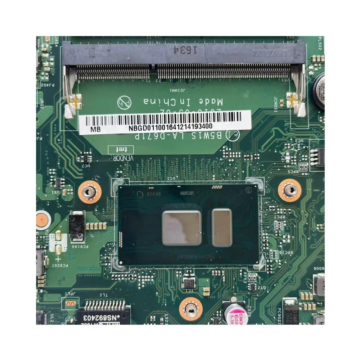 Acer Aspire ES1‑572 Motherboard LA-D671P NB.GD011.001 with i3-6100U CPU - Bighao-era Laptop Part