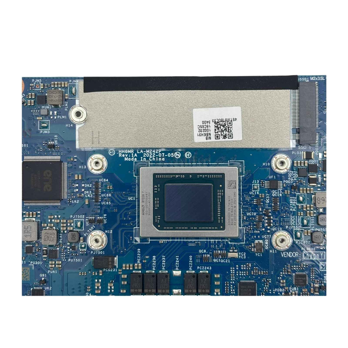 Acer Swift Edge SFE16-42 motherboard HH6MR LA-M242P NB.KH311.002 with R7-7735U CPU 16GB-RAM